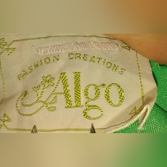 GREEN SHERBET POLY MAXI GOWN - Picture 5 of 7